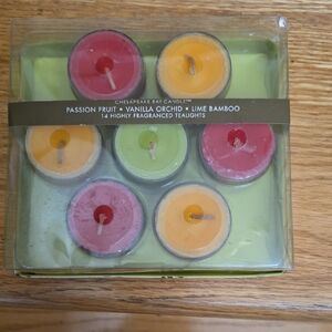 Chesapeake Bay Candle Tealight Set - Red, Yellow, Orange